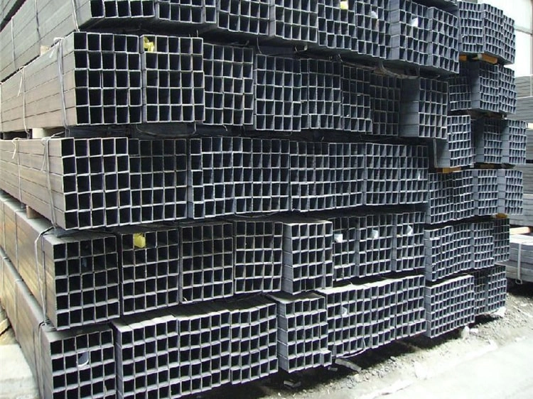 Q345B black welded square steel pipe /tube