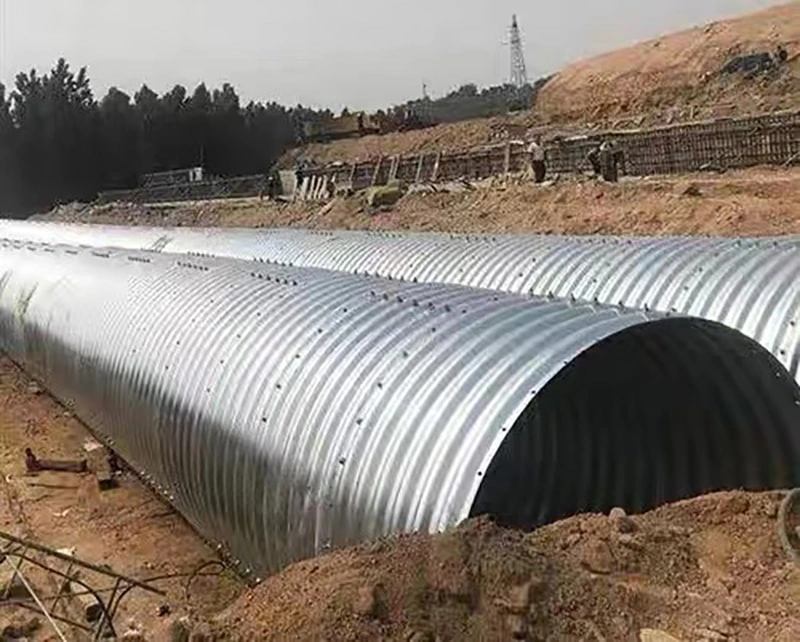 New production plan: GI Corrugated Culverts pipes 