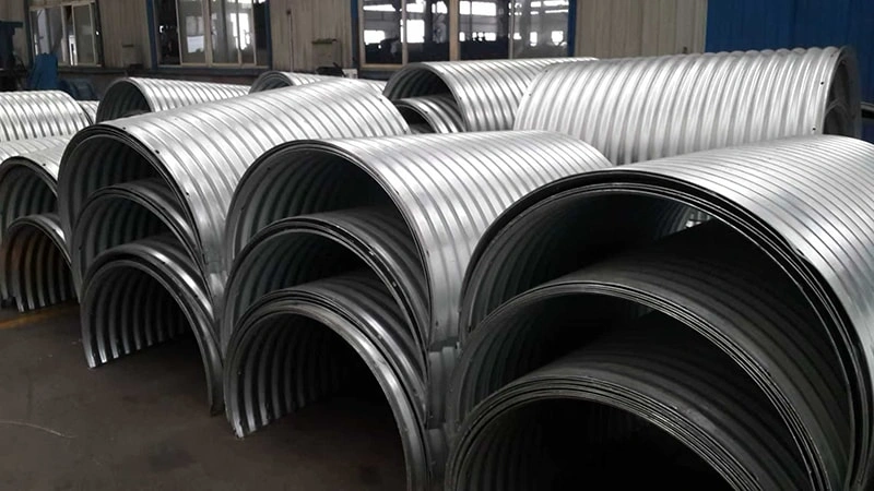 New production plan: GI Corrugated Culverts pipes 