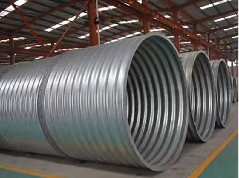 corrugated pipe culverts