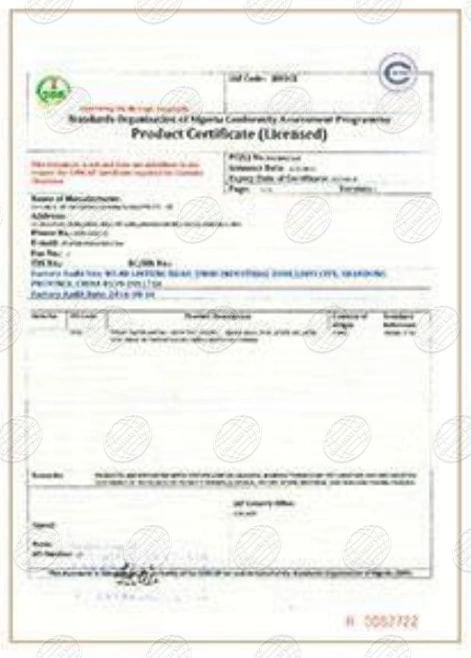 Certificates